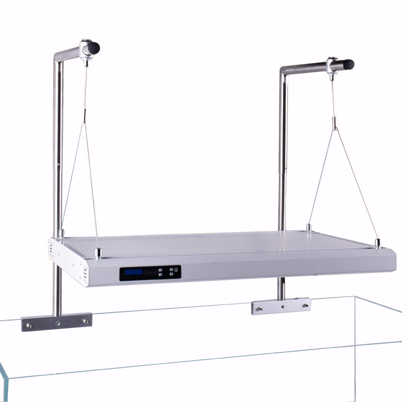 俊星鱼缸水族水草灯具大型吊架支架不锈钢可调高低度海水淡水配件 - 图0