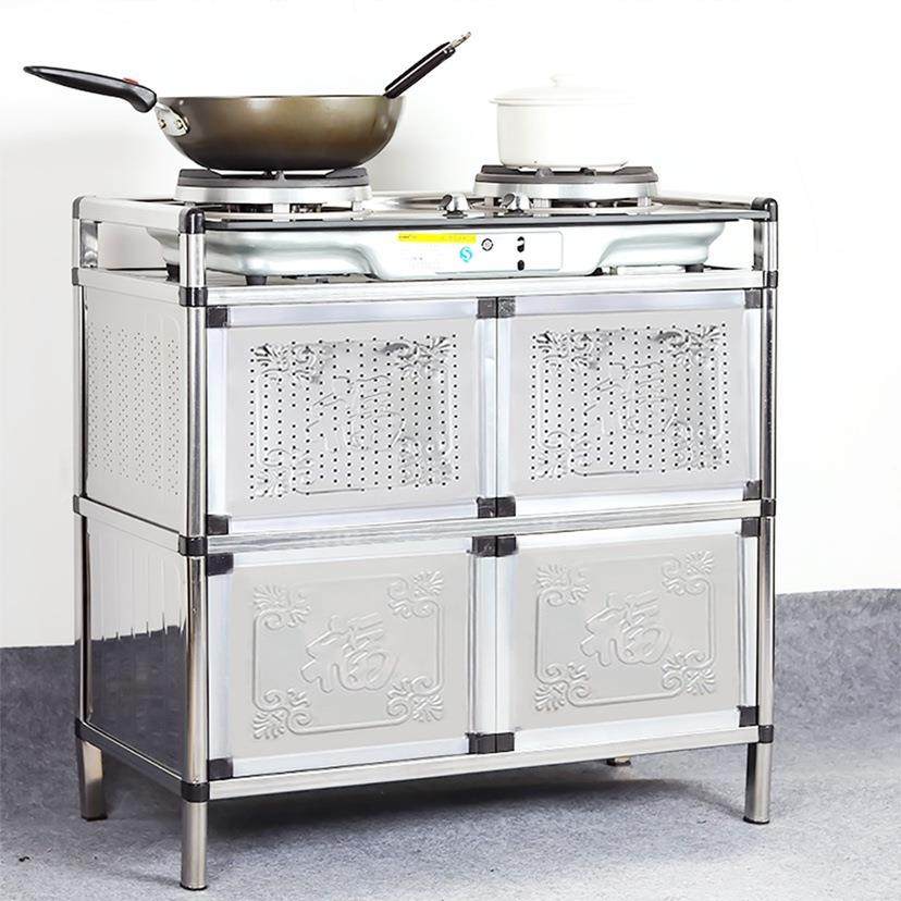 不锈钢灶台铝合金柜房储无品牌/物边柜收纳柜餐柜橱橱碗柜茶水碗,淘宝优惠券,粉丝福利购,淘宝优惠卷