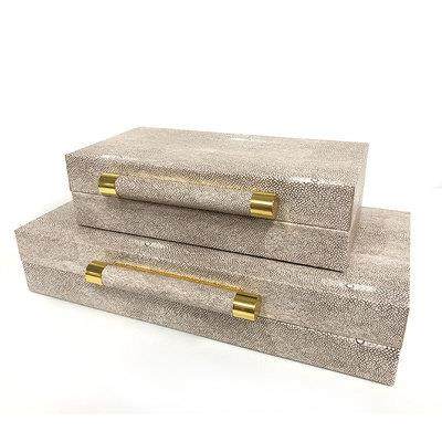 直销新款创意米色首饰盒极简家居摆件卧室软装饰品工艺品,淘宝优惠券,粉丝福利购,淘宝优惠卷