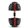 24KG smart adjustable dumbbell home fitness equipment men's automatic weight adjustable dumbbell