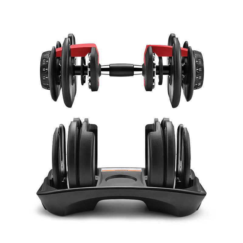 24KG smart adjustable dumbbell home fitness equipment men's automatic weight adjustable dumbbell