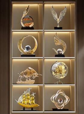 酒装上饰品摆0件95366621客厅22柜5新款轻奢电视柜大气档次感