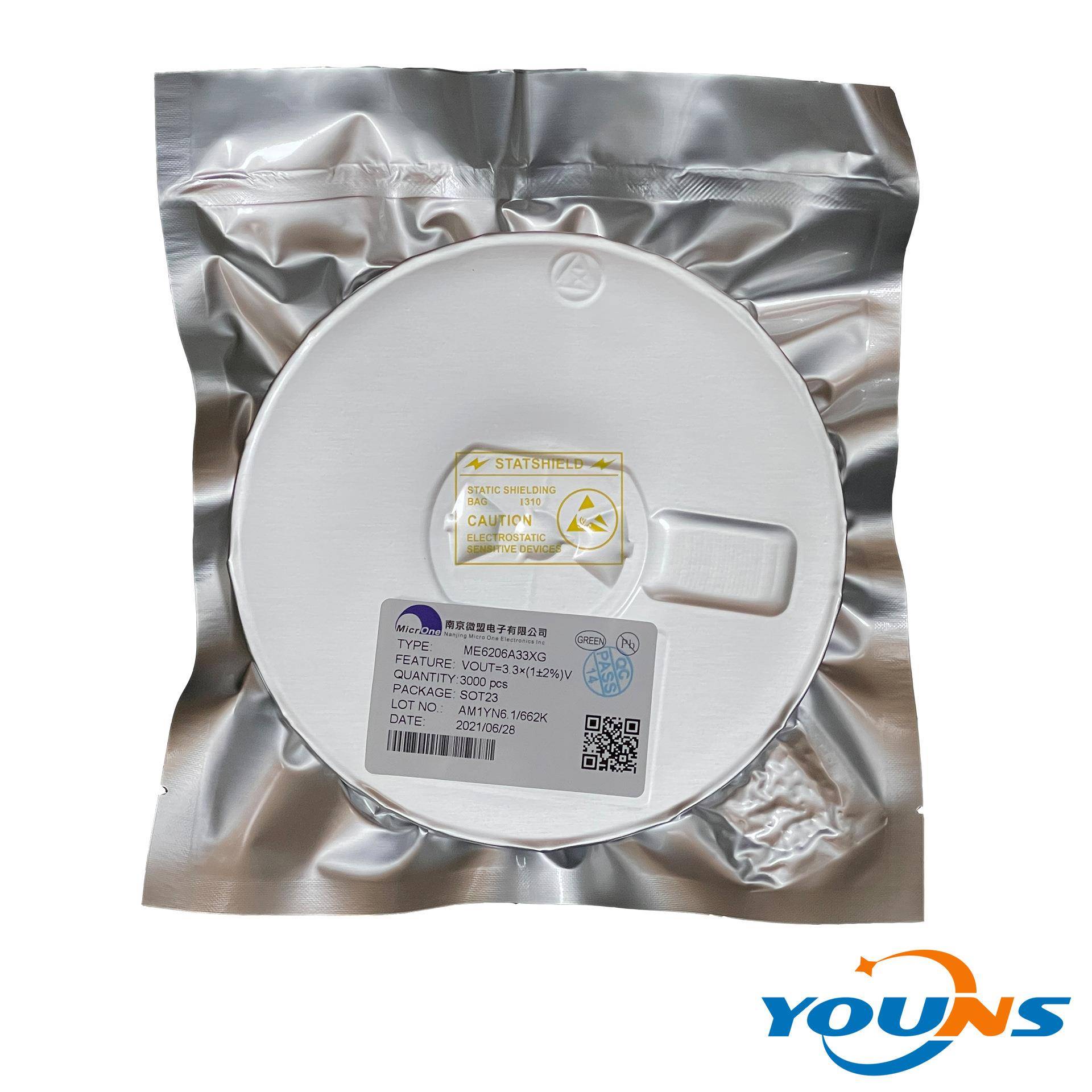 6ME06A30XGS丝印65Z5LDO低功耗稳压器UYLIC2300mA/3VOT-23 - 图0