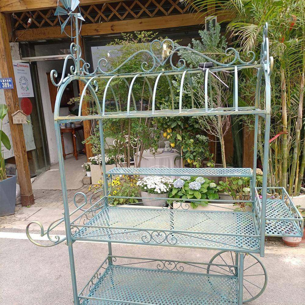 外贸出口原单别墅庭院大型花架两层推车花架露台花园户外做旧花架,淘宝优惠券,粉丝福利购,淘宝优惠卷