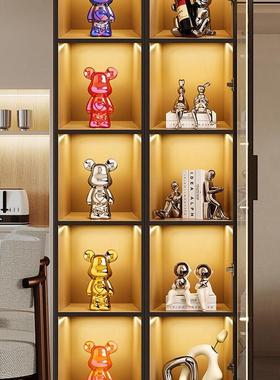 贝汉轻奢酒柜装饰摆件厅大气上档次展客示品玻璃美柜现F9699M69代