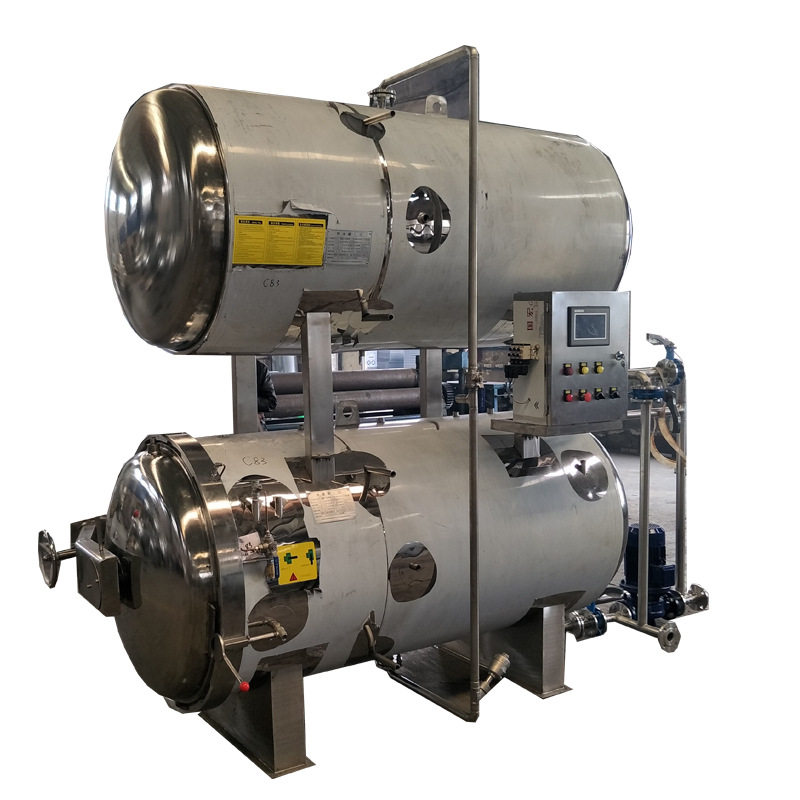 Duck blood sterilization pot boxed fresh duck blood sterilization equipment duck blood high temperature sterilization kettle electric steam dual-use type