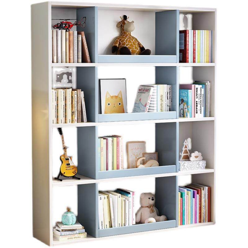 全实木书柜学生书架客厅儿童玩具储物收纳柜家用落地置物架格子柜,淘宝优惠券,粉丝福利购,淘宝优惠卷