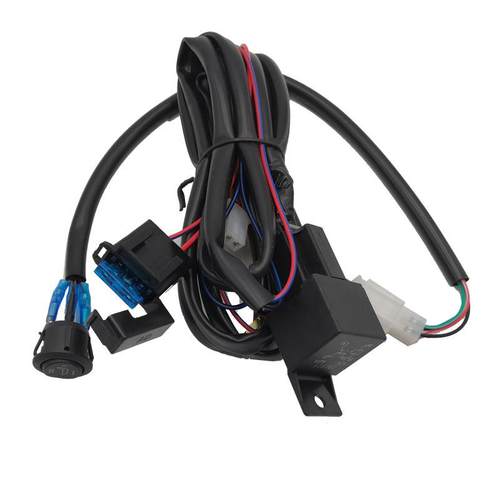 通用型内款车载120112V碳纤维座加热置垫座椅套装，椅配2档小圆开 - 图1