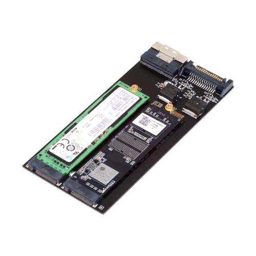 SFF-86548i拆分卡x8转VROC双NVMeM.2NGFF磁盘SSD阵列卡SA-014 - 图1