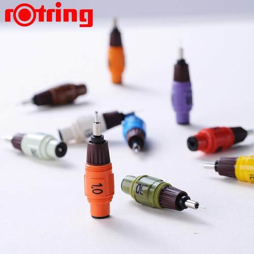 德国红环针管笔笔头可更换绘图针管笔尖针笔0.12345678针管笔头 - 图1