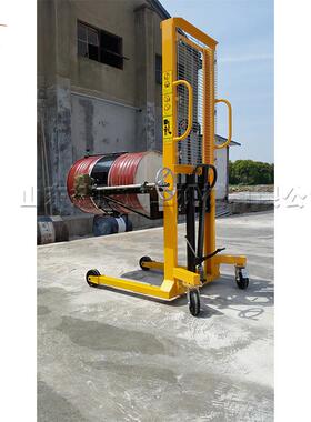 液压油油桶双轮装运车170kg液压油桶搬运车手推式油桶提升机