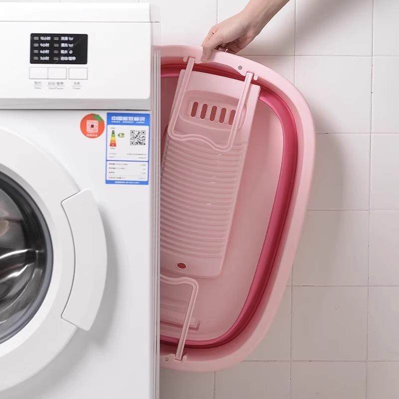 可折叠洗衣盆特大号带搓衣板分体家用大容量宝宝婴儿长方形加厚盆,淘宝优惠券,粉丝福利购,淘宝优惠卷