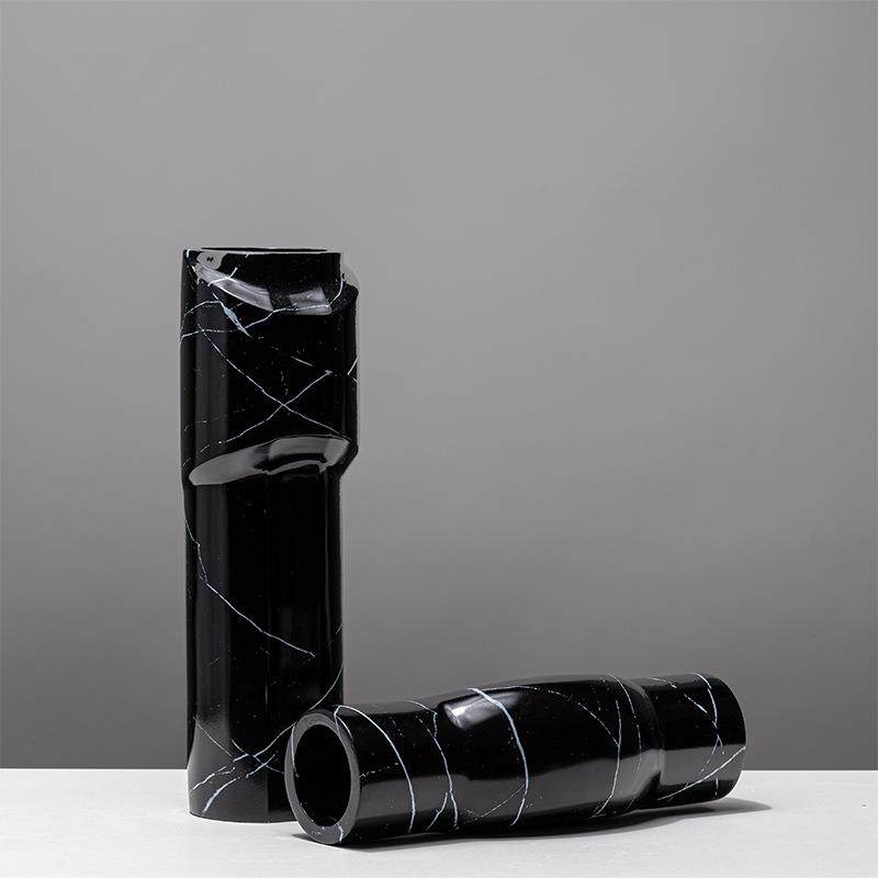 现代轻奢树脂大理石纹纸花瓶家居饰品客厅茶几电视柜餐桌干花花器,淘宝优惠券,粉丝福利购,淘宝优惠卷