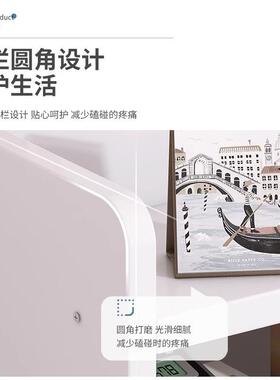 书架桌面书桌收纳置物架办公桌文件架分层架简易学习桌书本收纳架
