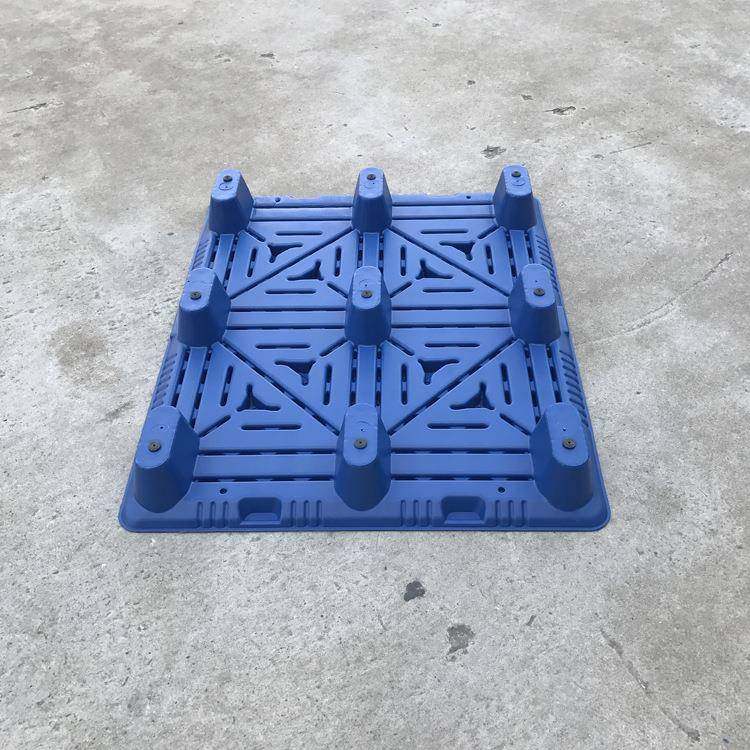 九脚塑料托盘吹塑塑胶托盘卡板仓储防潮板叉车托盘1111双层加厚,淘宝优惠券,粉丝福利购,淘宝优惠卷