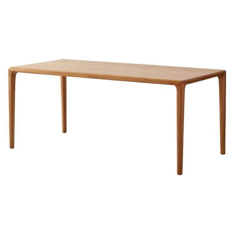 北欧实木餐桌椅组合日式长桌小户型原木色桌子长方形樱桃木大板桌,淘宝优惠券,粉丝福利购,淘宝优惠卷