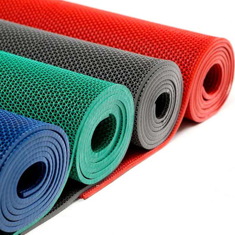 Anti-slip mat large area plastic pvc carpet outdoor bathroom hollow waterproof grid s kitchen bathroom outdoor floor