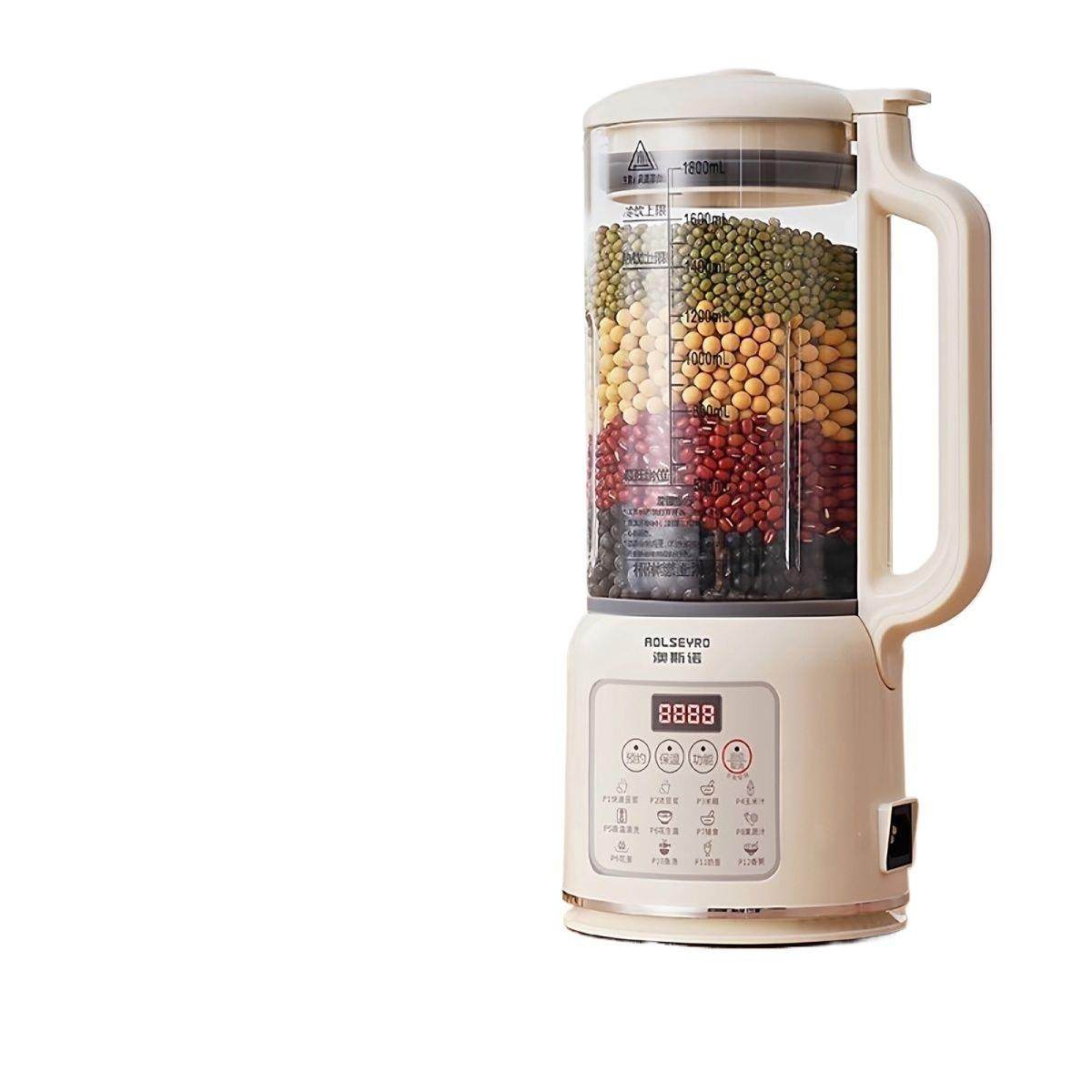 破壁机家用加热多功能豆浆机全自动免过滤榨汁机辅食机,淘宝优惠券,粉丝福利购,淘宝优惠卷