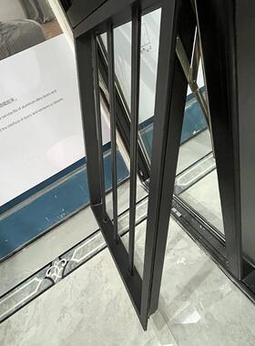 108断桥三轨带纱推拉窗隔热隔音铝合金门窗防盗平开窗断桥铝门窗