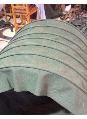 输送帆布软连接生产商/水泥下料口帆布软连接