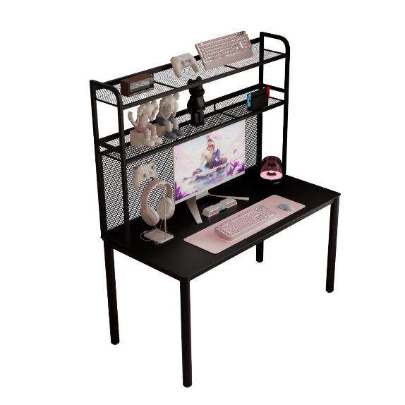 电竞风电脑桌磨砂钢化玻璃桌面置物架收纳架洞洞板桌架一体多功能,淘宝优惠券,粉丝福利购,淘宝优惠卷