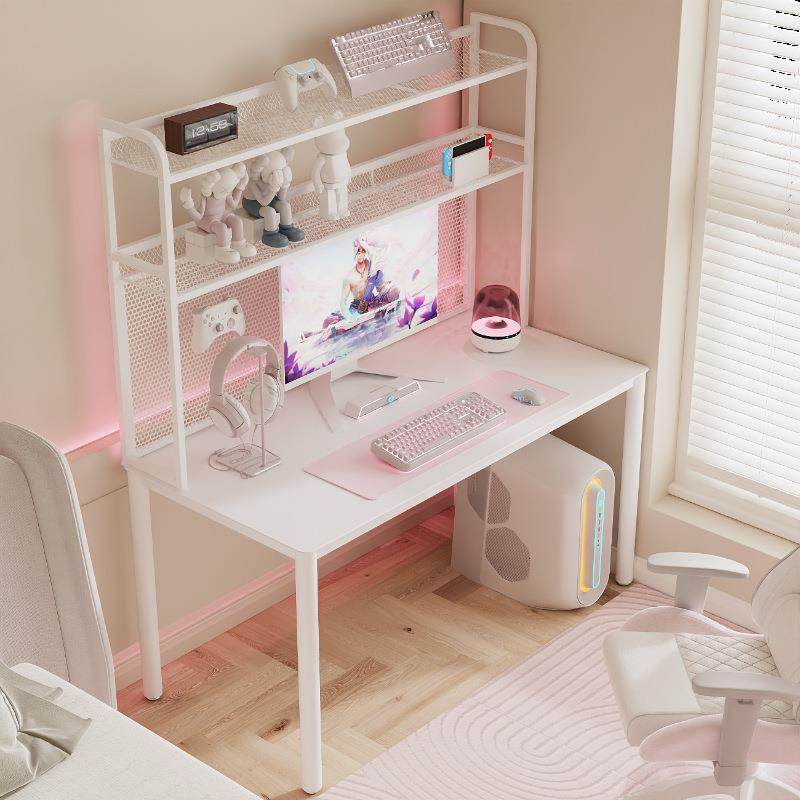 电竞风电脑桌磨砂钢化玻璃桌面置物架收纳架洞洞板桌架一体多功能,淘宝优惠券,粉丝福利购,淘宝优惠卷