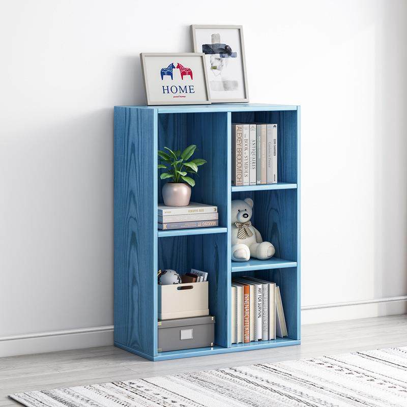 书架落地置物架家用书柜多层收纳柜子分层架客厅简易格子柜置物柜,淘宝优惠券,粉丝福利购,淘宝优惠卷