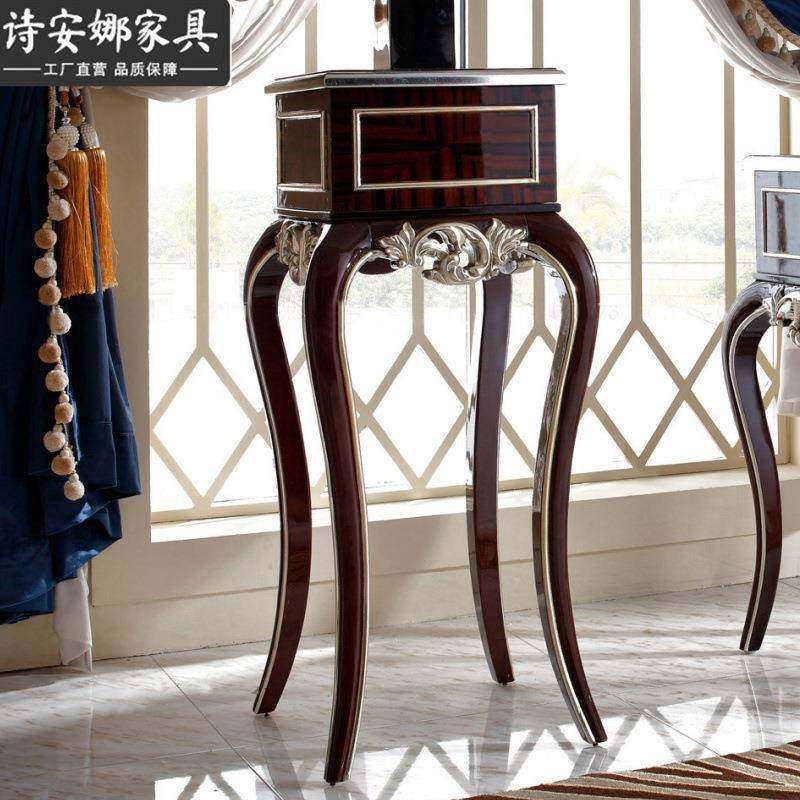 奢华欧式客厅家具大小户型新古典花几花架实木雕花,淘宝优惠券,粉丝福利购,淘宝优惠卷