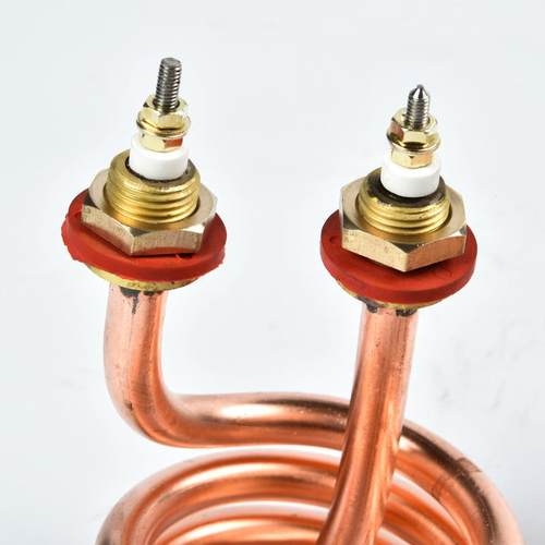 蒸馏水器加热管不锈钢紫铜加热管螺旋水桶加热管S3开水器电热管 - 图2