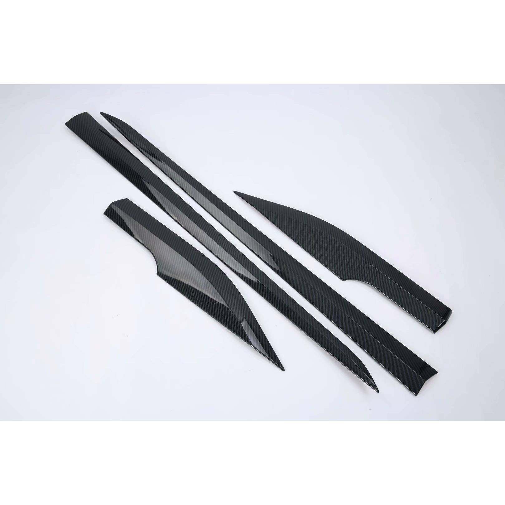 适用于C-HR改装专用水转印碳纤纹门边条C-HR装饰贴ABS材质,淘宝优惠券,粉丝福利购,淘宝优惠卷