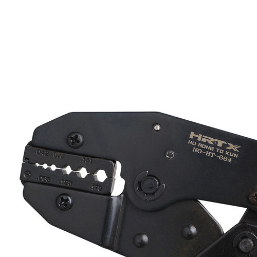 HRTX同轴线压线钳 端子六角冷压钳 光纤信号线压接钳跳线头子压接 - 图2