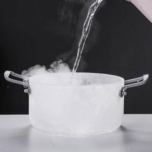 高硼硅玻璃汤锅双耳铁把加热透火明煮锅明家用煲汤锅可玻炖璃/汤 - 图1