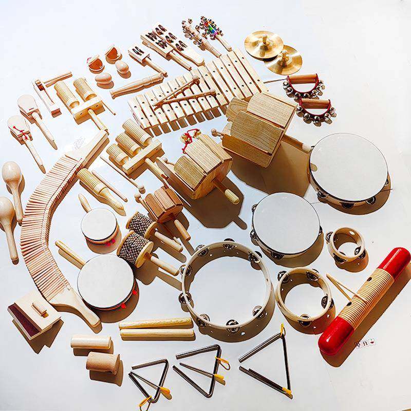 奥尔夫乐器套装儿童乐器玩具40件套音乐教具打击乐器套装,淘宝优惠券,粉丝福利购,淘宝优惠卷