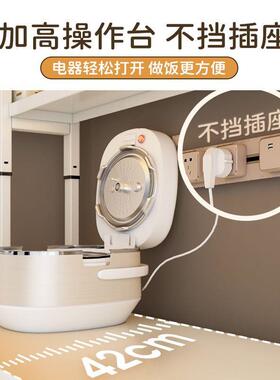厨房置物架落地多层餐边储物柜高柜微波炉锅具收纳架多功能橱柜子