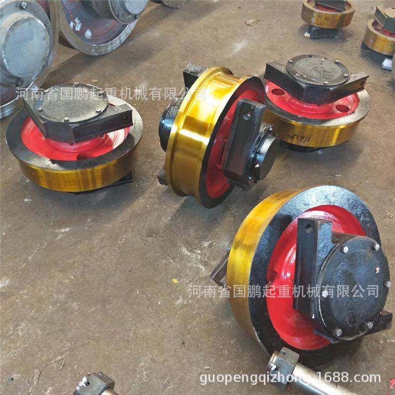 双梁小车驱动行走轮龙门吊轨道轮400单边主动被动起重机行车轮,淘宝优惠券,粉丝福利购,淘宝优惠卷