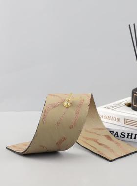 北欧创意金属革毛装扭曲钟表装饰皮摆件马客厅酒店电视柜家居1883