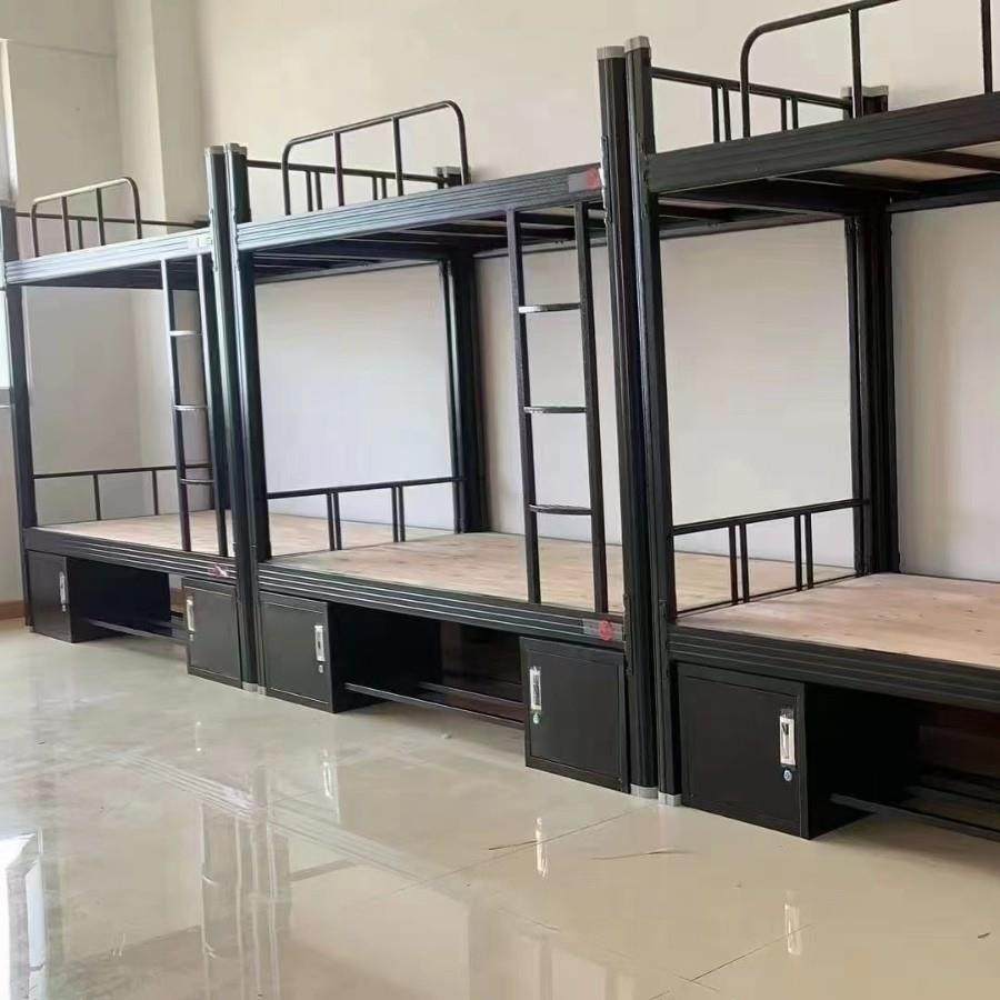 邢台铁床上下铺双层学生铁床工厂宿舍双人高低铁架铁艺架子床,淘宝优惠券,粉丝福利购,淘宝优惠卷