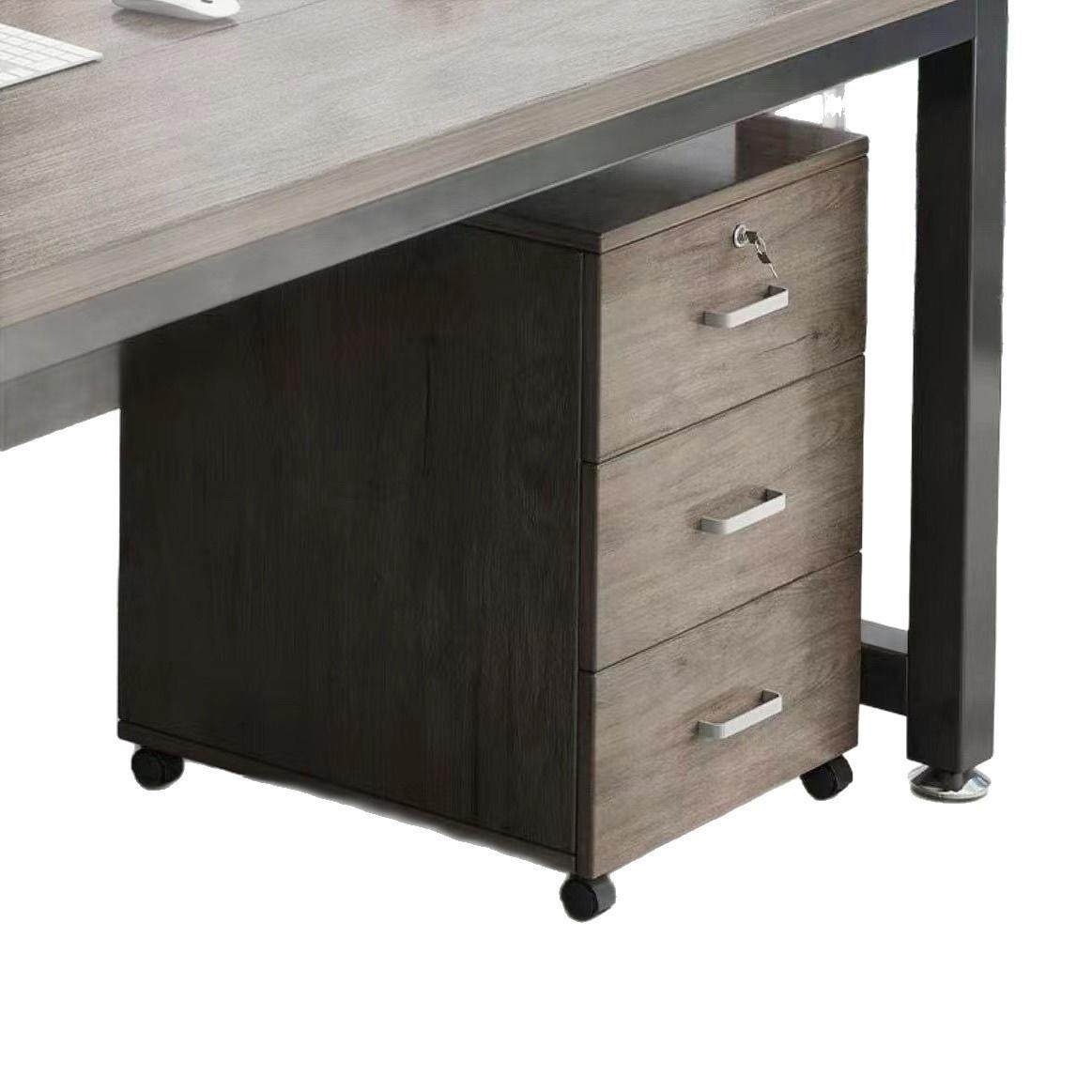 办公室桌下可柜木质带文件柜带锁见详情纳储收物柜轮移动矮柜抽屉,淘宝优惠券,粉丝福利购,淘宝优惠卷