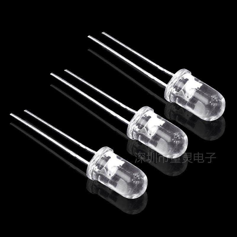 超高亮F5/5mm白发粉红短脚直插LED灯珠发光粉红灯二极管F5粉红,淘宝优惠券,粉丝福利购,淘宝优惠卷