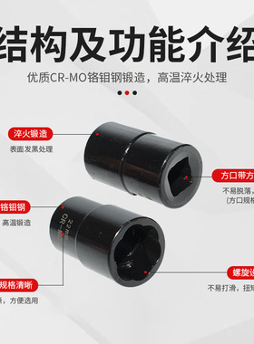 跨境5pcs取出器破损螺丝滑牙拆除工具套装汽车防盗螺母套筒取出器