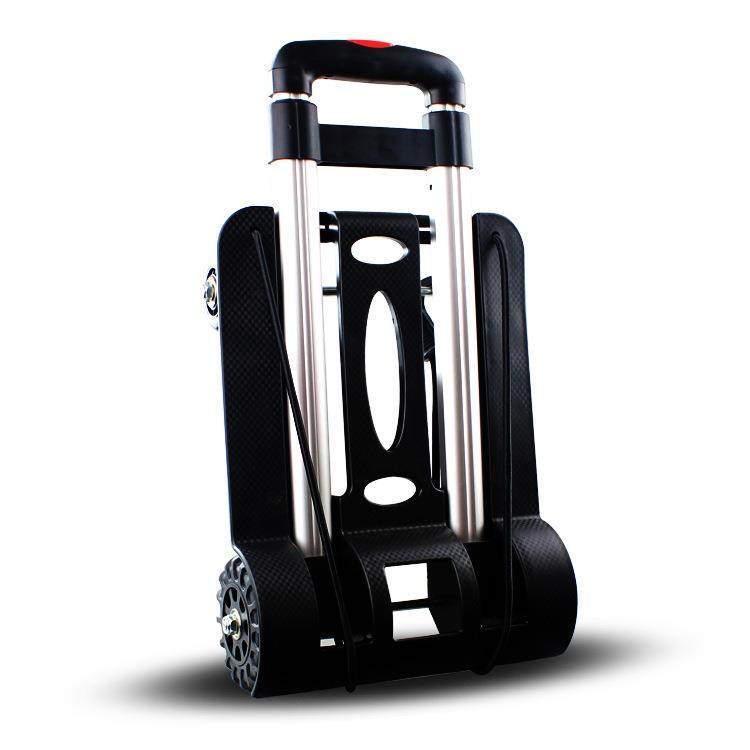 家用手拉车便携折叠行李车拖车铝管四轮物流手推车购物车,淘宝优惠券,粉丝福利购,淘宝优惠卷