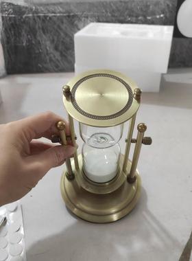 创金属漏计器时15意分钟计SH006时办公桌书房沙装饰送朋友礼物居