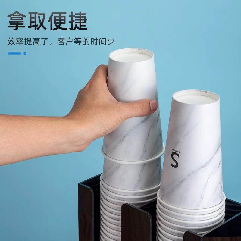亚克力杯架取杯器杯子架置物架甜品店餐饮前台桌面收纳架子奶茶店,淘宝优惠券,粉丝福利购,淘宝优惠卷