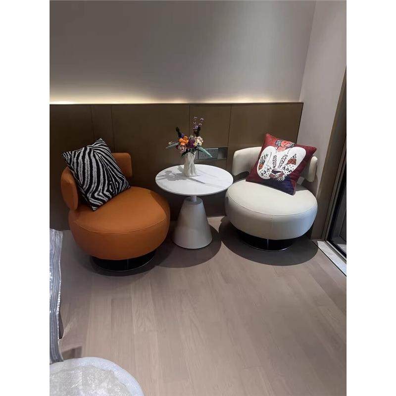 单人沙发轻奢转椅沙发客厅卧室现代休闲椅书房阳台创意设计师沙发,淘宝优惠券,粉丝福利购,淘宝优惠卷