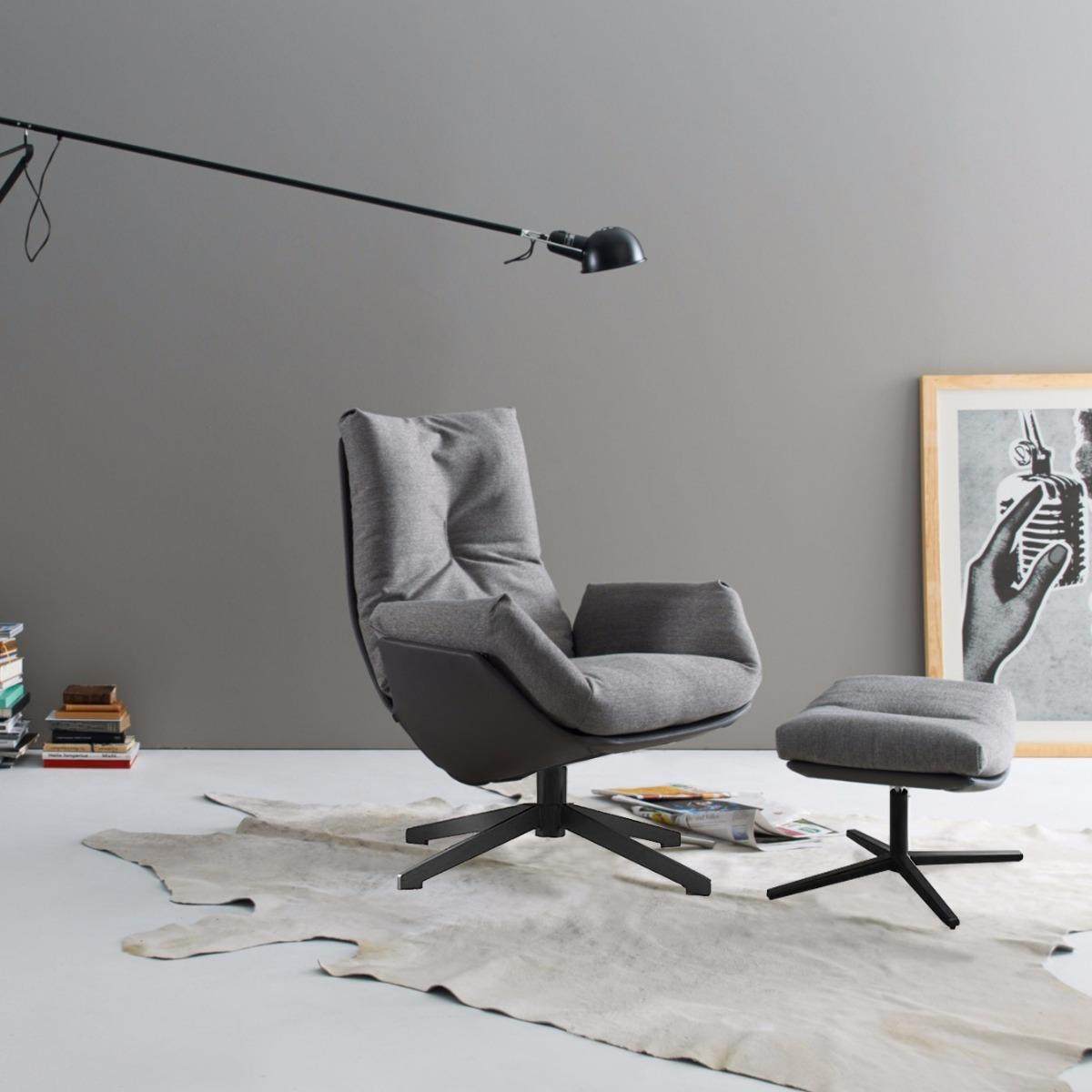 北欧懒人旋转椅沙发现代家用办公可旋转休闲意式轻奢风单人沙发椅,淘宝优惠券,粉丝福利购,淘宝优惠卷