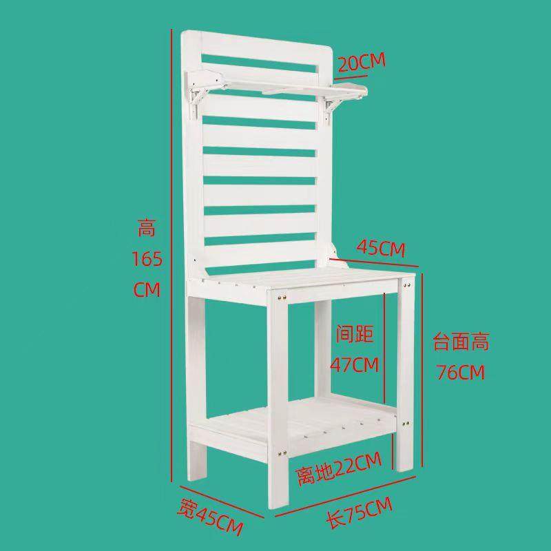 花户外种工台实木多肉花艺工作具收纳花架置架阳台F967J86M园艺桌,淘宝优惠券,粉丝福利购,淘宝优惠卷