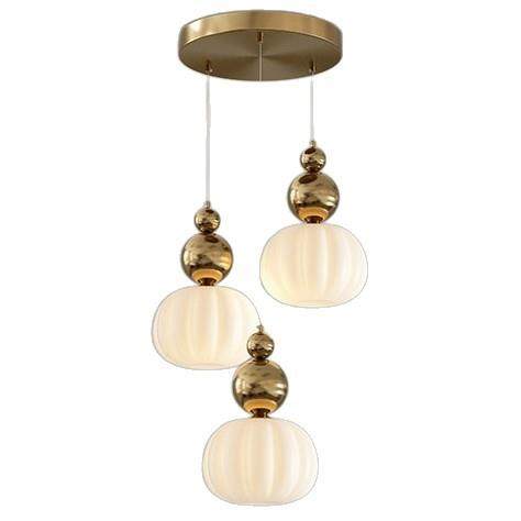 创条意南瓜厅22576长盘餐过吊灯奶油风圆盘道灯现代简约吧台一字,淘宝优惠券,粉丝福利购,淘宝优惠卷