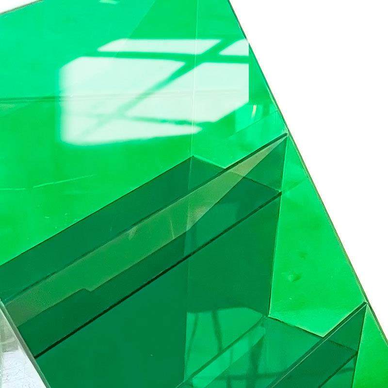 亚克力绿色展示架商场超市陈列道具透明展示盒有机玻璃支持来图制,淘宝优惠券,粉丝福利购,淘宝优惠卷