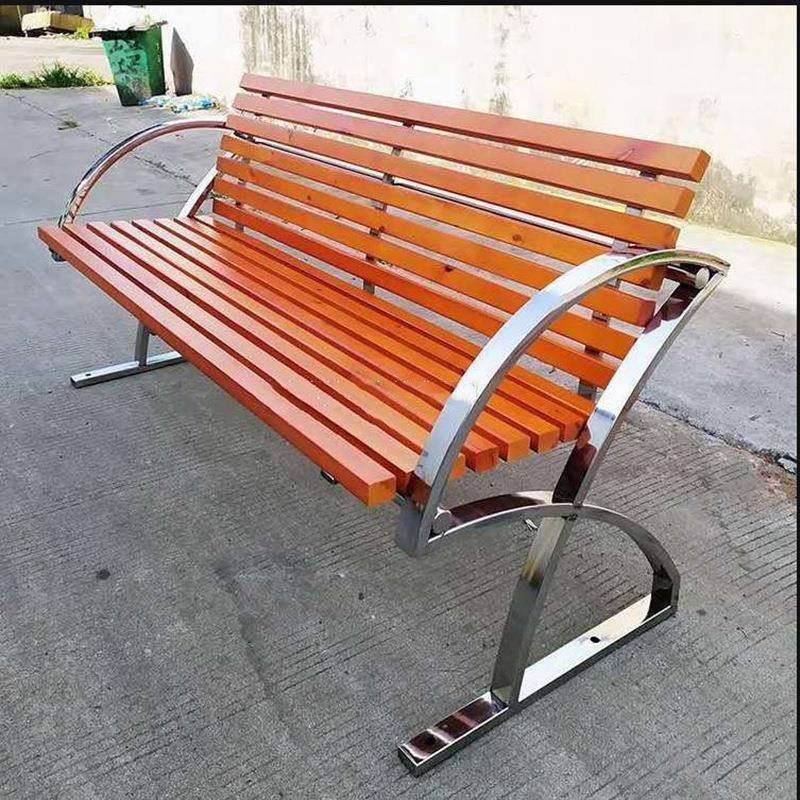 户外不锈钢公园椅庭院社区园林景区休闲长凳子小区公共座椅排椅,淘宝优惠券,粉丝福利购,淘宝优惠卷