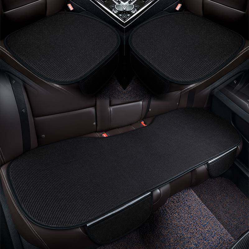 冰丝汽车防滑坐垫夏季有靠背座垫三件套单片方垫后排车垫厂供,淘宝优惠券,粉丝福利购,淘宝优惠卷